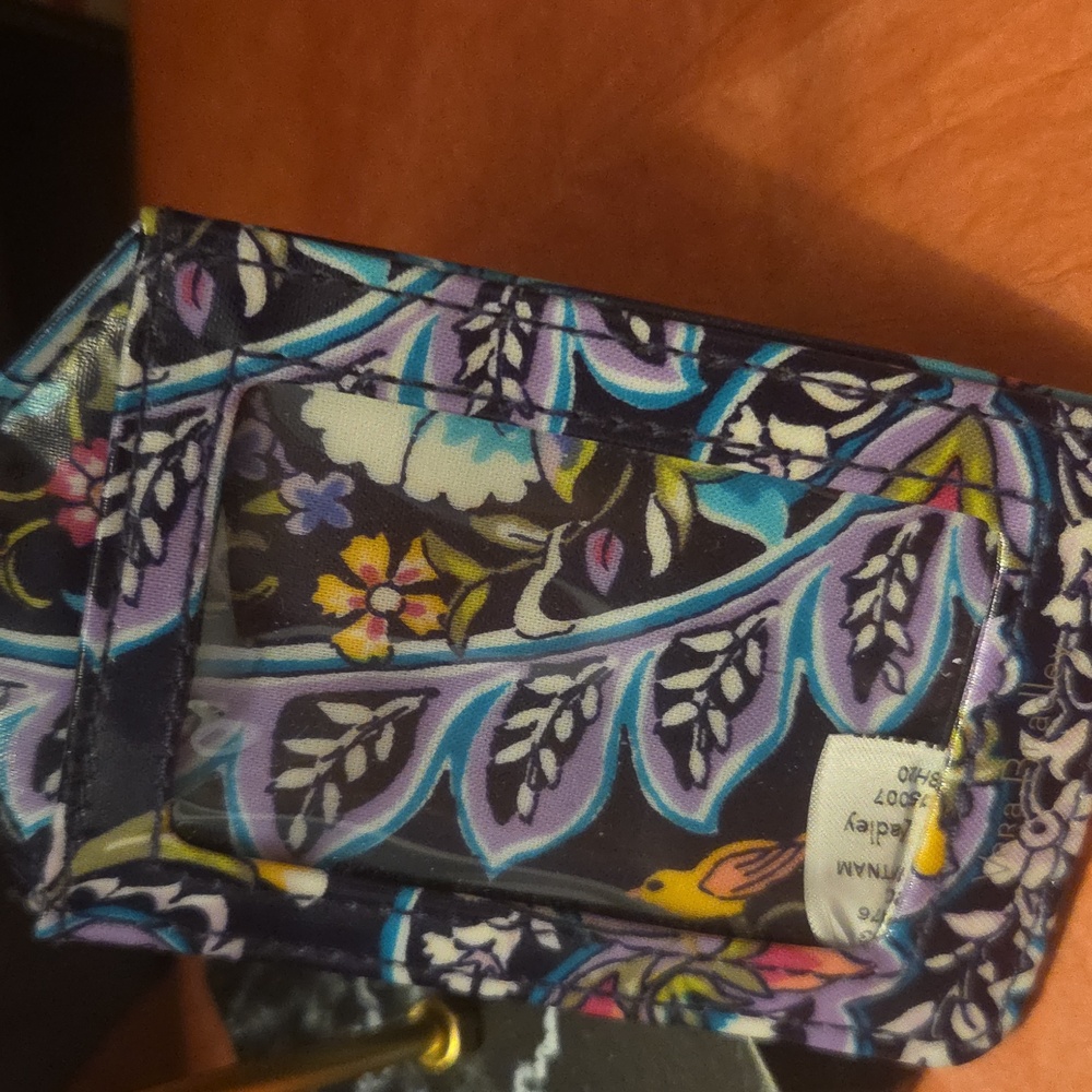 Vera Bradley Vibrant Floral Women's Wallet